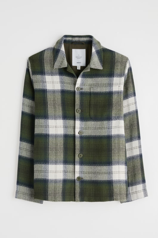 män ankare hem overshirt