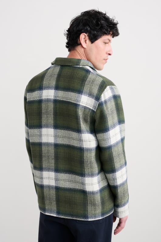 män ankare hem overshirt