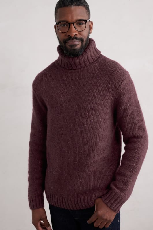 män foresting lammull jumper