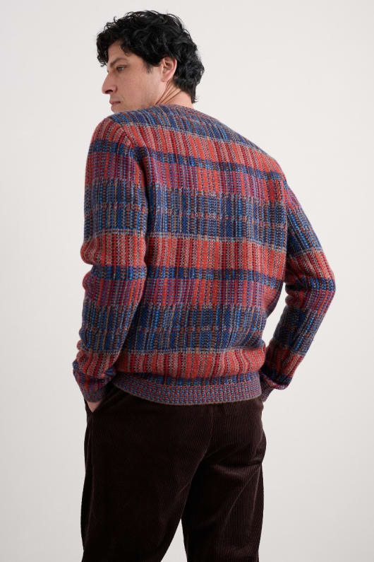 män polkirt in jumper