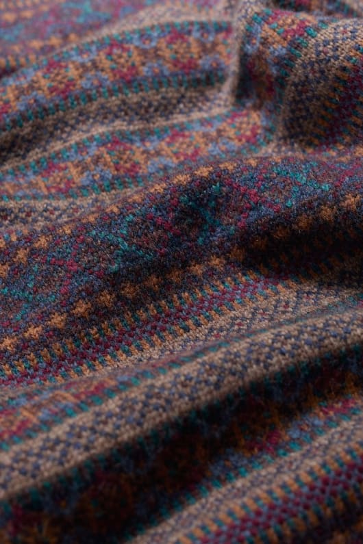 män carracks fair isle jumper