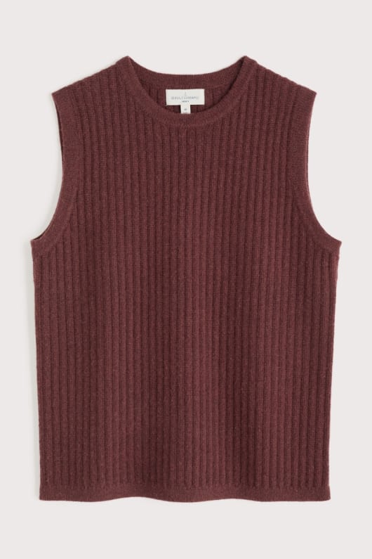 män lowdy crew neck vest