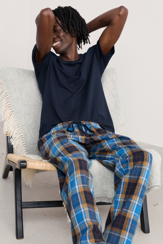 män trevothen kortärmad pyjamas set