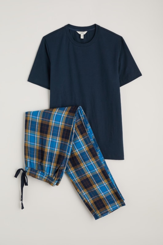 män trevothen kortärmad pyjamas set