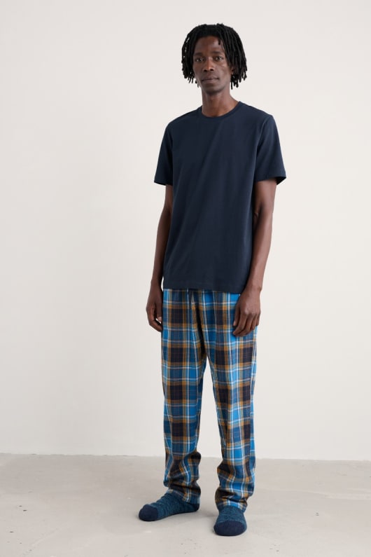 män trevothen kortärmad pyjamas set
