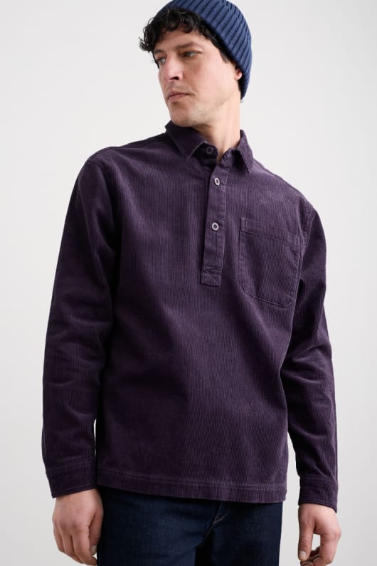 män arrowhead hälften murarskjorta sladd shirt