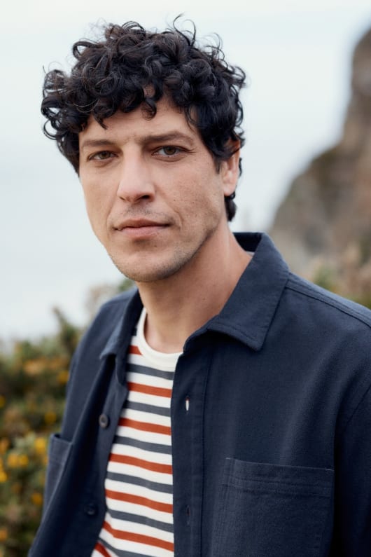 män rigg ekologisk bomull overshirt
