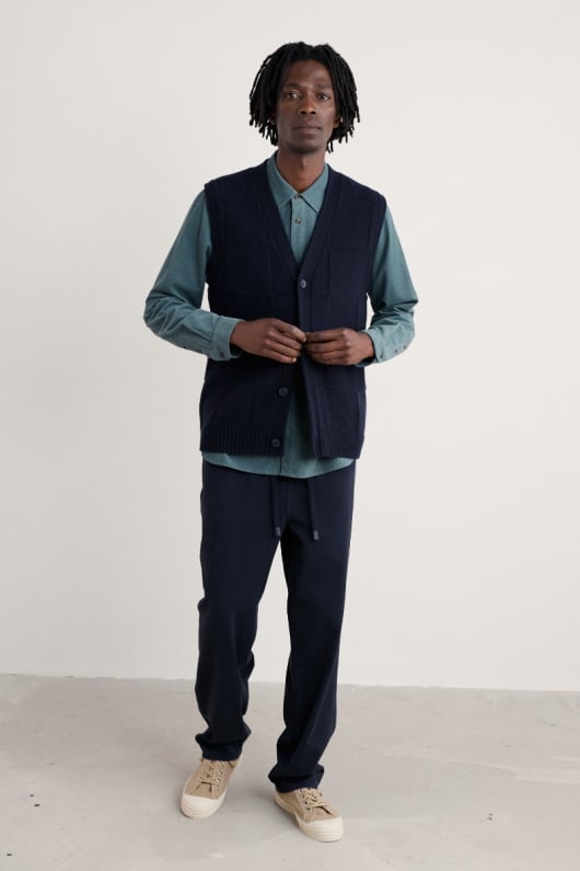 män shoreman sladd shirt