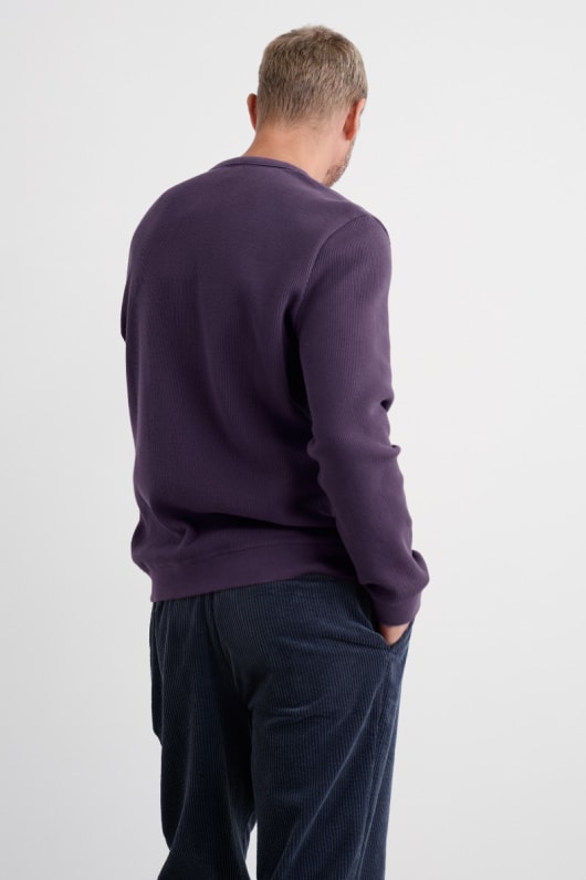 män brigantine henley topp i ekologisk bomull