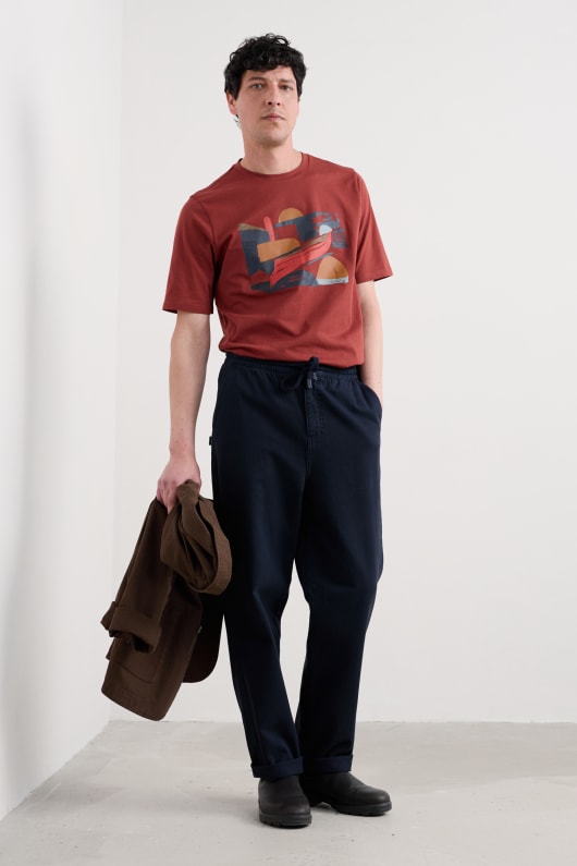 män midwatch ekologisk bomull t-shirt