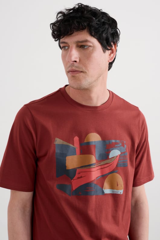män midwatch ekologisk bomull t-shirt