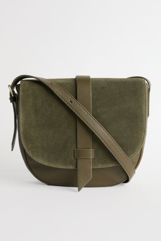 bellevalia läder kors kropp bag