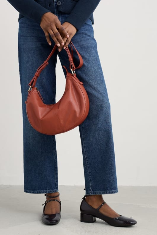 wenna läder kors kropp bag