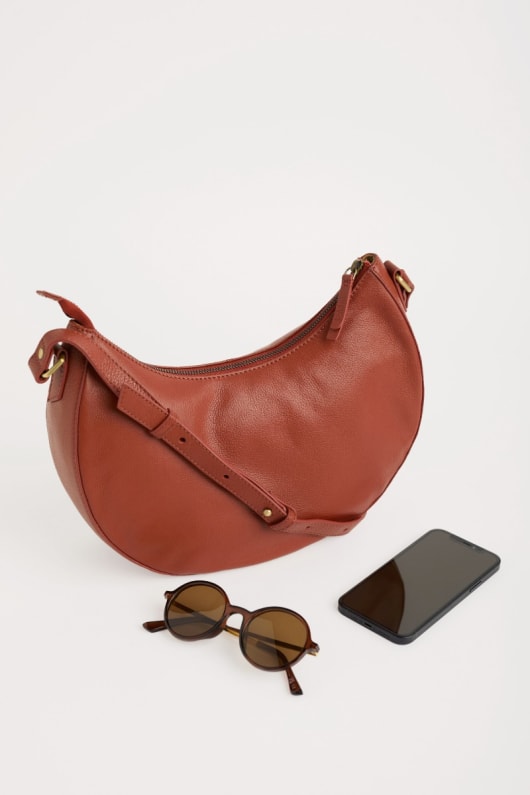 wenna läder kors kropp bag