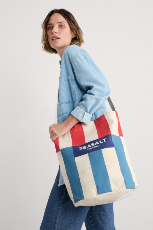 arbetsytan delas rand tote väska