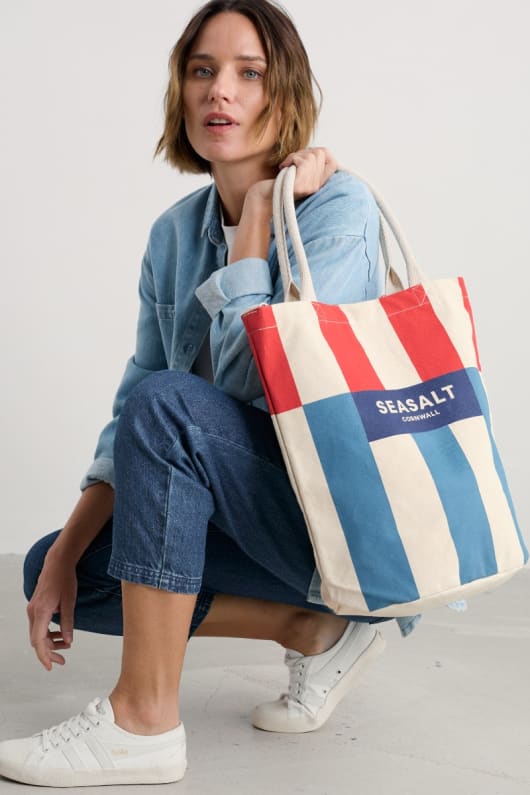arbetsytan delas rand tote väska
