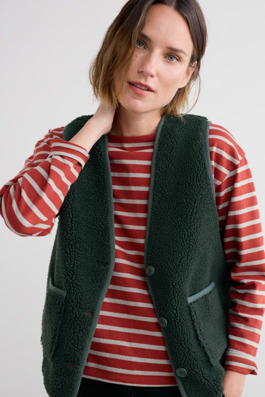 väl vän borg fleece gilet
