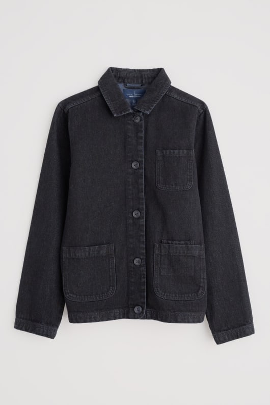 behandlingen stenar denim jacka