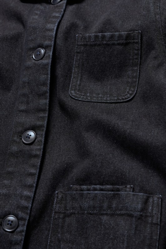 behandlingen stenar denim jacka