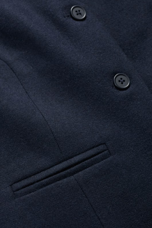 lowena v-neck ull-blandning väst