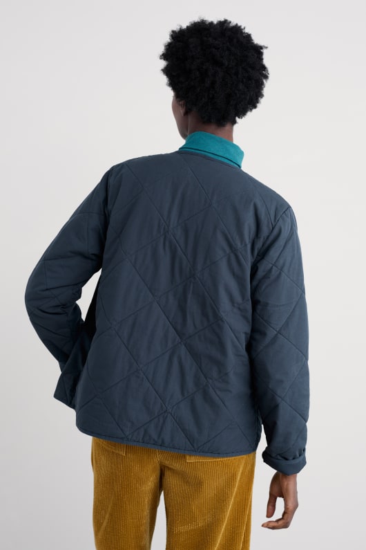 swift barn ekologisk bomull quiltad jacka