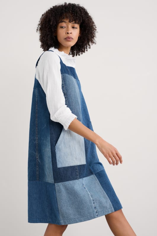 beyond retro x seasalt calican pinafore klänning