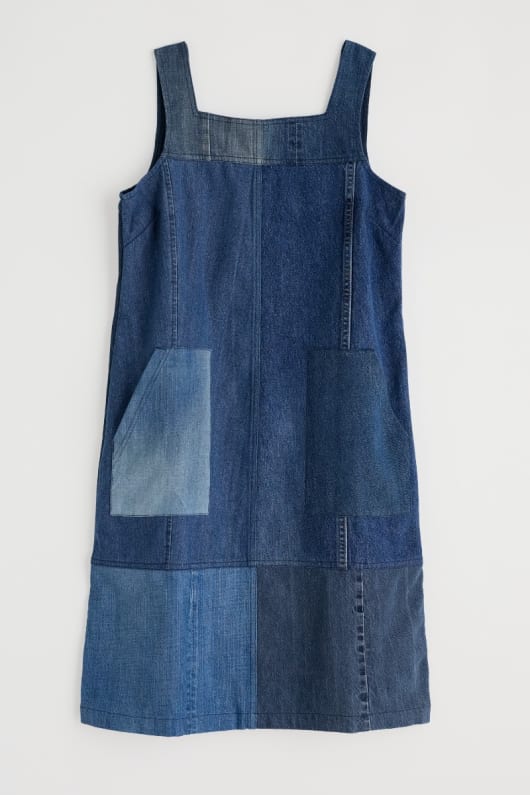 beyond retro x seasalt calican pinafore klänning