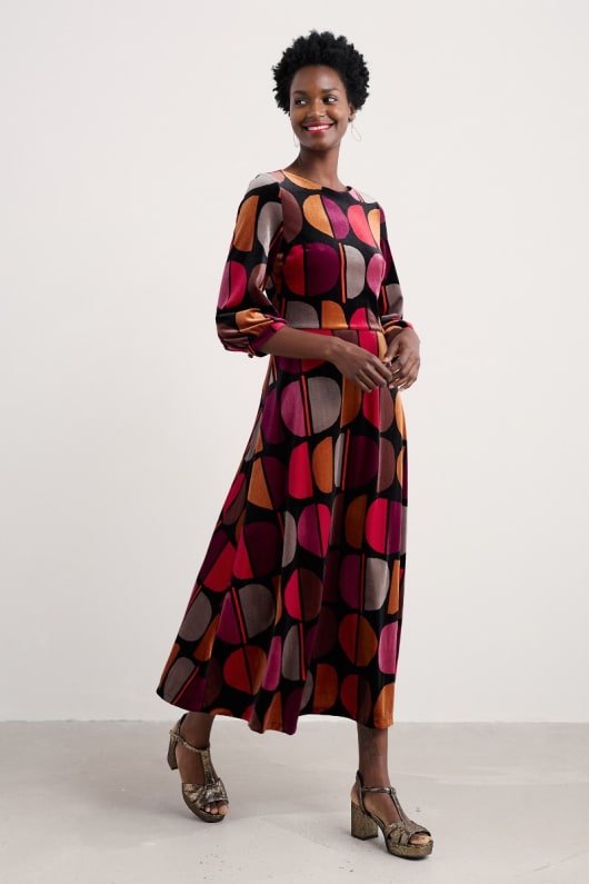 ek stuga velvet dress