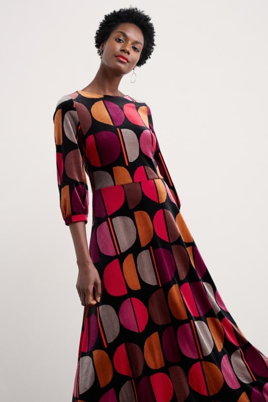 ek stuga velvet dress
