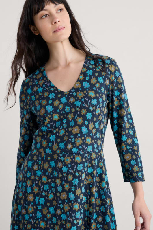 nancy 34 Ärm jersey dress