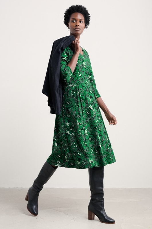 pier view tre kvartal Ärm klänning