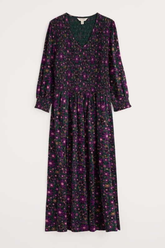 sea sound jersey v-ringad midi-dress