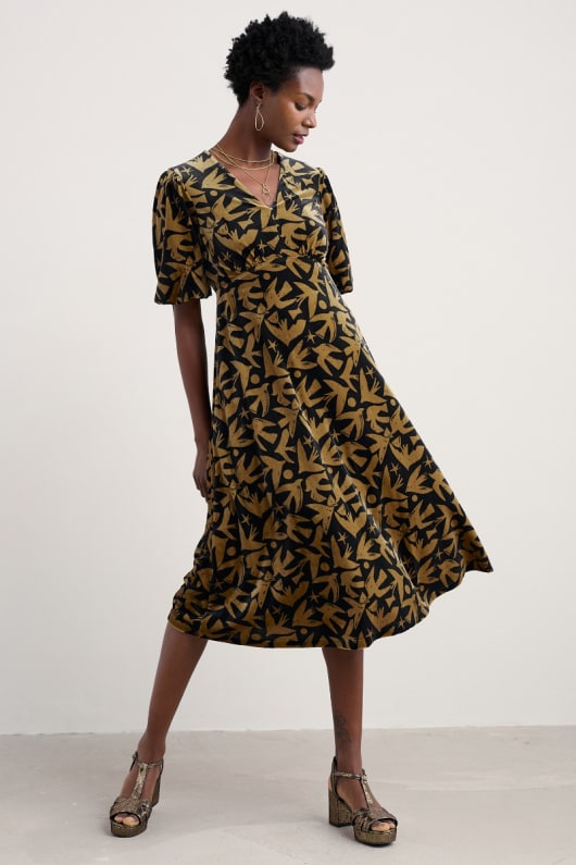 hendra midi-dress