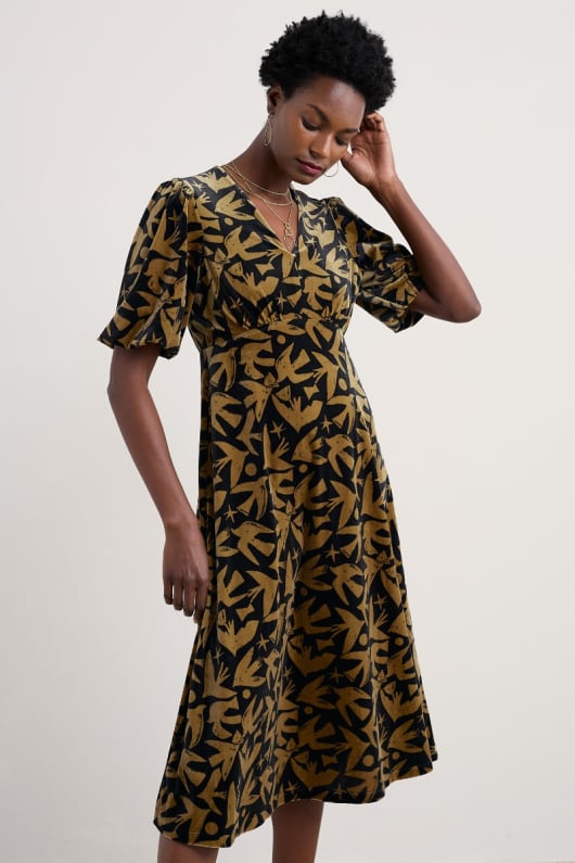 hendra midi-dress