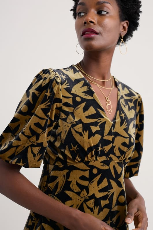 hendra midi-dress