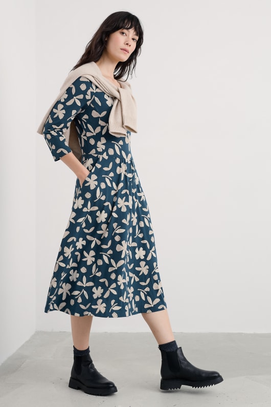 april jersey dress