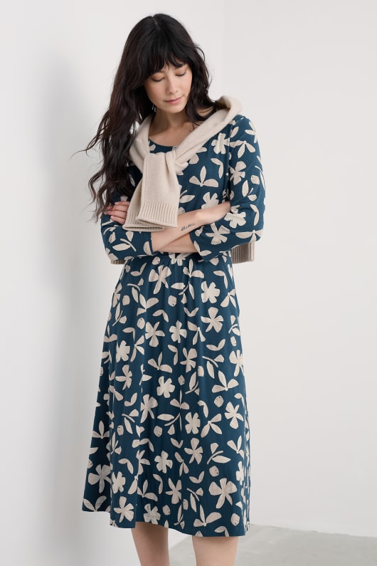 april jersey dress