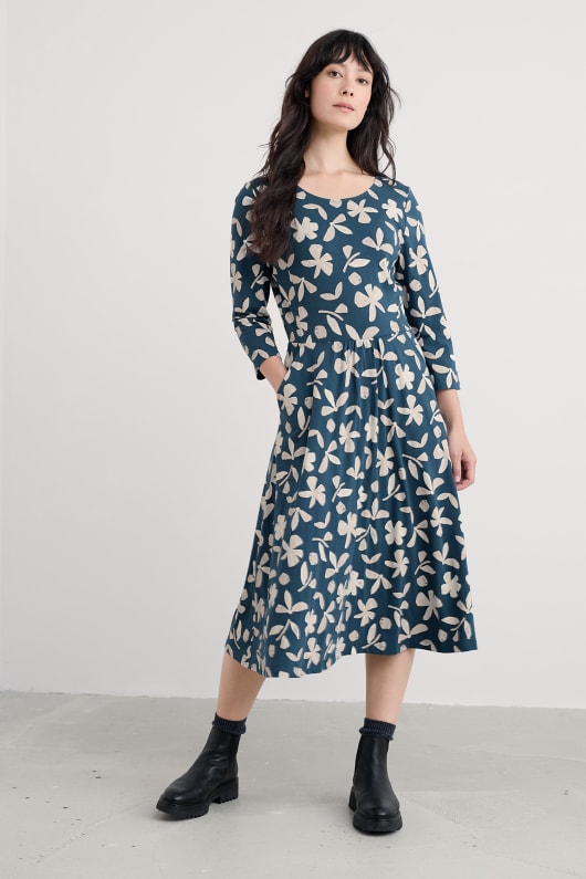 april jersey dress