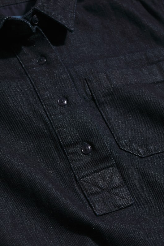 guidebok denim shirt klänning
