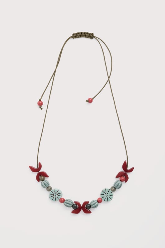 valvet pärla halsband