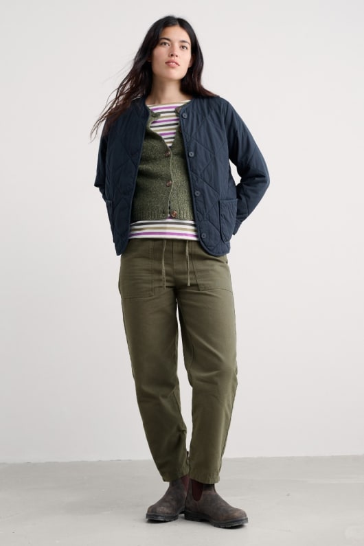 dawson plocka cardigan gjort med merino
