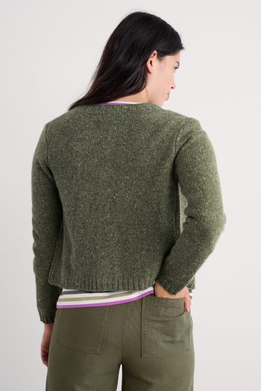 dawson plocka cardigan gjort med merino