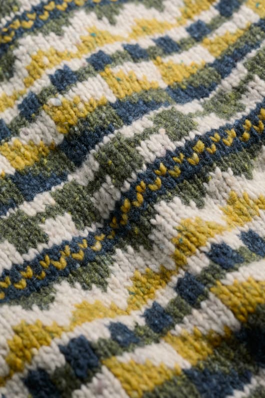 dawson plocka merino-blandning fair isle cardigan