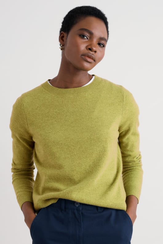greeb stenar merino blandning jumper