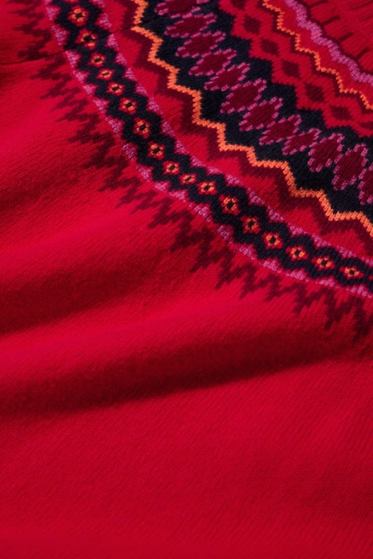 knorrhane huvud fair isle jumper