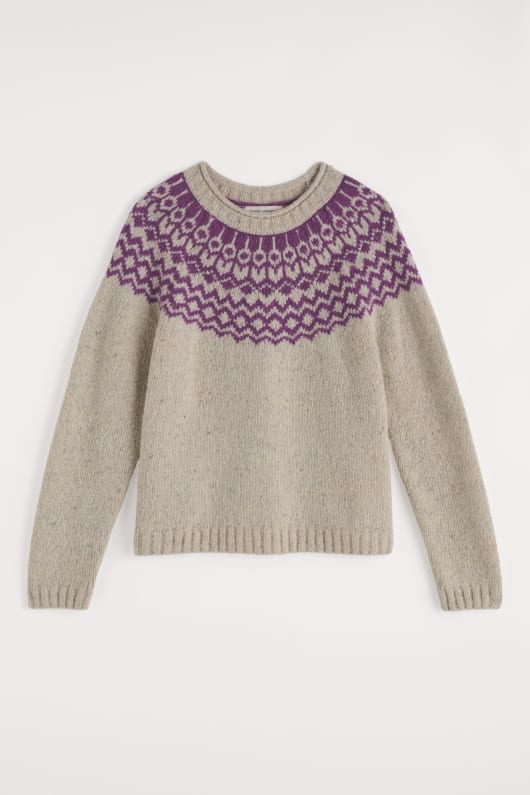 port kinnis fair isle bygel med merino