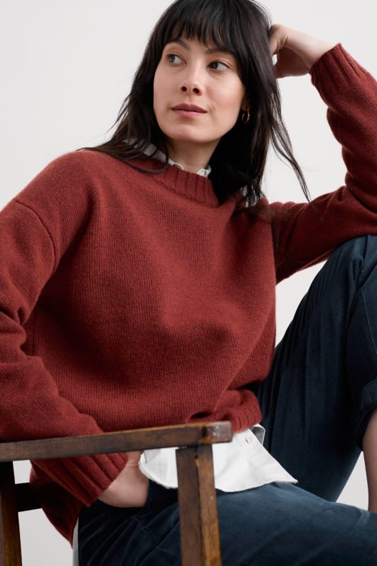 kvällen bay crew neck jumper