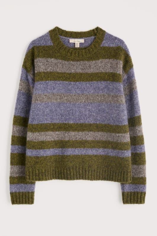 målare randig jumper innehåller mohair