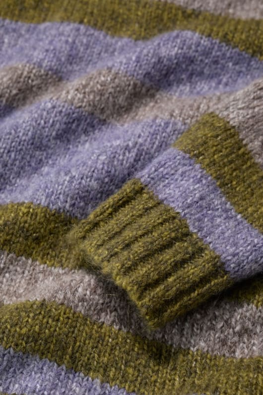 målare randig jumper innehåller mohair
