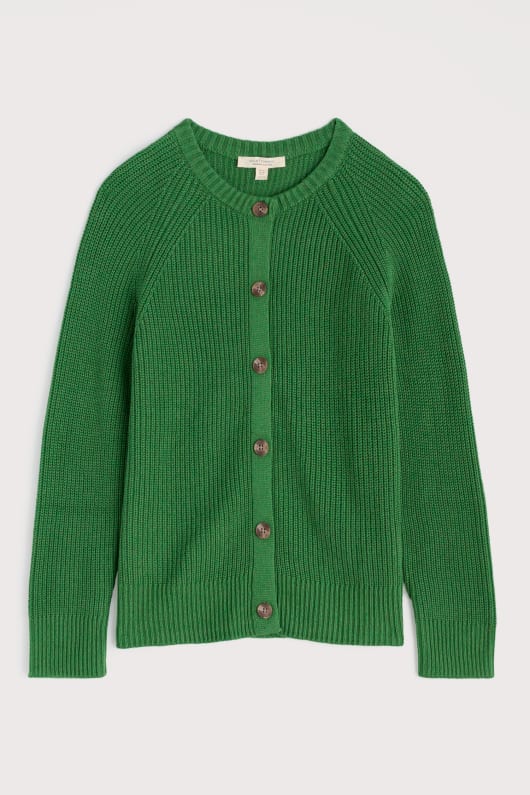 potters Äng ekologisk bomull stickad cardigan
